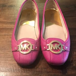 Pink Michael Kors Flats
